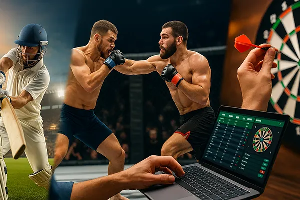 Betting on cricket and MMA