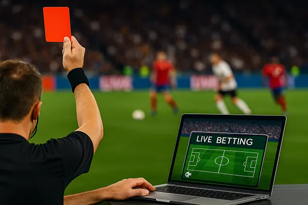 Live betting dashboard